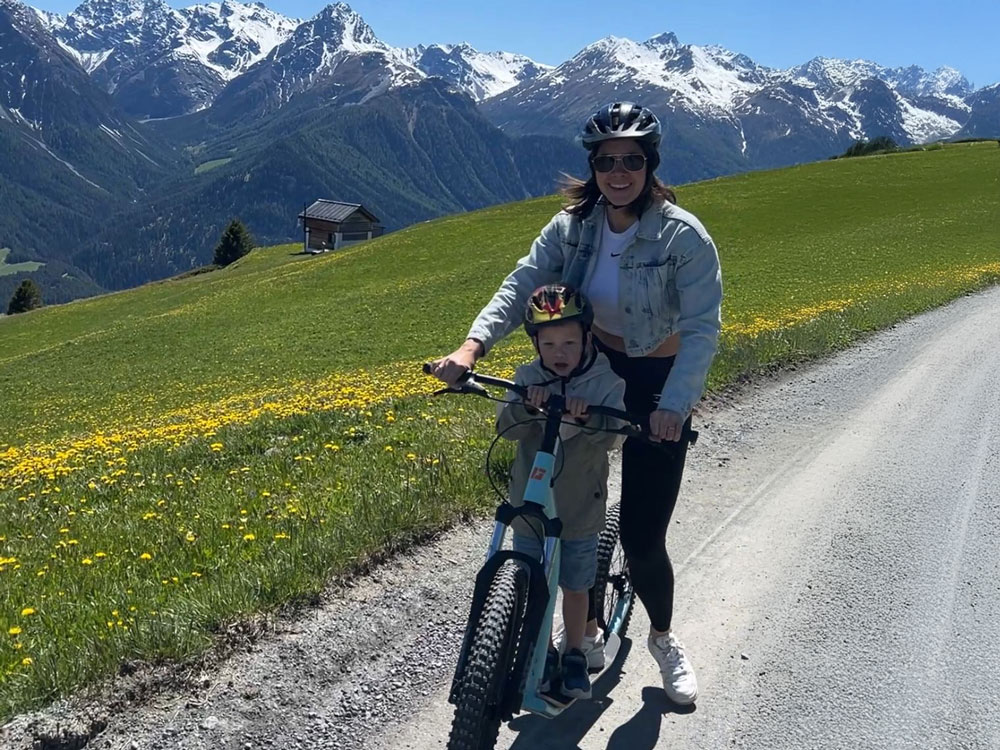 Downhill steppen - Scuol